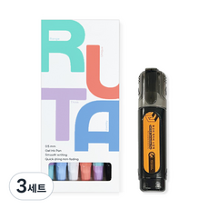 TUCO.B Rutapen 6個入+Quick Cover修正液 1個, 3組