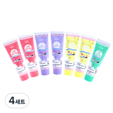 디유 상상앤드 튜브형 DIY 초콜릿 만들기, 초콜릿 딸기향 50g x 2p + 블루베리향 50g x 2p + 바나나향 50g x 2p + 그린망고향 50g, 4세트