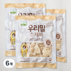 칠갑농산 우리밀 수제비, 300g, 6개