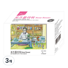 아름드레 프리미엄 화이트 로즈플라워 허브티, 1.1g, 20개입, 3개