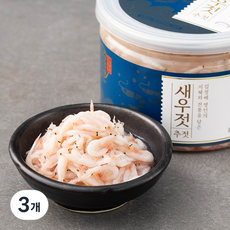 굴다리 김정배 명인젓갈 새우 추젓, 500g, 3개