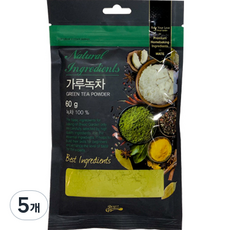 브레드가든 가루녹차, 60g, 1개입, 5개