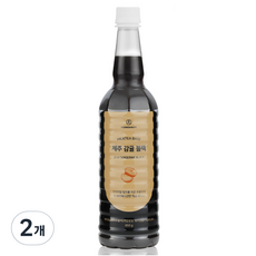 청담라이프 제주감귤 블랙 원액베이스, 850g, 2개