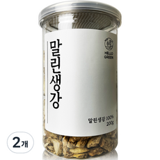 헬로우그린 국내산 말린 생강 200g, 1개입, 2개