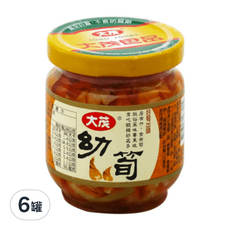 大茂 幼筍, 脆筍, 口感極佳, 170g, 6罐