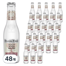 FEVER-TREE 芬味樹 優質蘇打水, 200ml, 48個