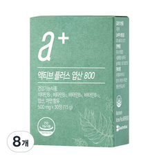 Nutrimore Active Plus 葉酸 800 15 克, 30顆, 8個