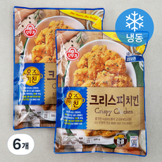 오뚜기 오즈키친 크리스피 치킨 (냉동), 500g, 6개