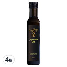 FreshPress 紐西蘭冷壓初榨酪梨油, 250ml, 4瓶