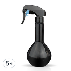 마스터리 초미세 안개 분무기 280ml, 5개, 블랙