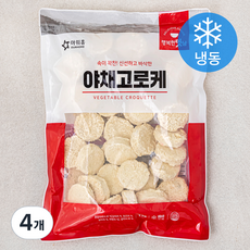 아워홈 행복한맛남 야채고로케 (냉동), 1kg, 4개