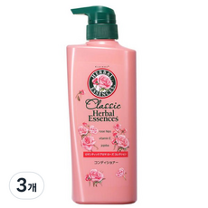 허벌에센스 핑크로즈 컨디셔너, 490ml, 3개
