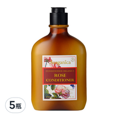 Ausganica 澳潔蕬 奧圖玫瑰精油潤絲精, 修護染燙受損髮質, 250ml, 5瓶