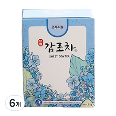 감로700 유기농 오리지널 감로차, 0.3g, 12개입, 6개
