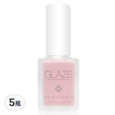 Solone 凝光訂製養護油, 無瑕裸甲, 13ml, 5瓶