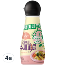 Semie-Kitchen 什錦蔬菜自製醃菜醬, 290g, 4罐