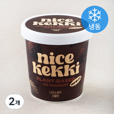 나이스케키 초콜릿 (냉동), 474ml, 2개