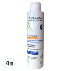 A-DERMA 艾芙美 燕麥新葉益護佳浸泡液, 4個, 200ml
