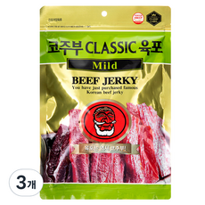 코주부B&F CLASSIC 육포 Mild, 130g, 3개