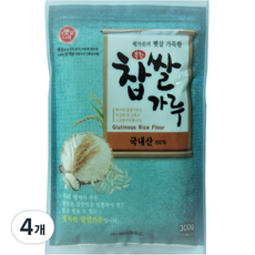 해가원 복합 찹쌀가루, 300g, 4개