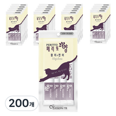 페리또얌 짜먹는 고양이 간식 10g, 참치 + 연어 혼합맛, 200개