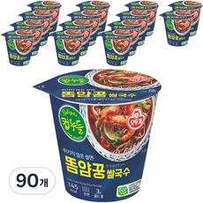 오뚜기 컵누들 똠얌꿍 쌀국수, 44g, 90개