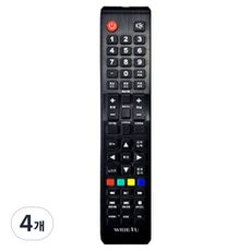 와이드뷰 익스코리아 전용 중소기업 TV 리모컨 1 E 리모컨, 4개