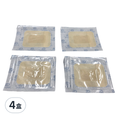 BAC 倍爾康 濕潤療法親水性敷料 L 6cm x 8cm 較大面積專用 4張, L(8 x 6cm), 4盒