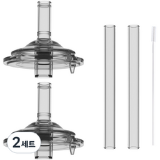 베베락 아이와 교체용 빨대 꼭지 2p + 스트로우 210ml 2p + PP솔, 2세트