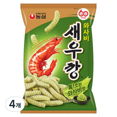 새우깡 농심 와사비, 70g, 4개