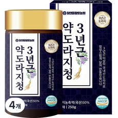 참앤들황토농원 3년근 약도라지청, 250g