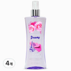 바디판타지 바디미스트 로맨스 앤 드림스, 236ml, 4개