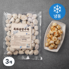 탕수육가루
 하늘푸드 목화솜 탕수육 (냉동) 1kg 3개