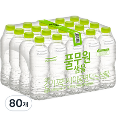 풀무원샘물 무라벨 생수, 500ml,