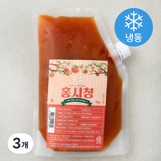 포유 홍시청 (냉동), 3개, 1kg