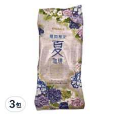 OGAWA 小川珈琲 夏咖啡粉, Ground Coffee 粉, 160g, 3包