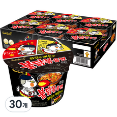 삼양 불닭볶음면 큰컵 105g, 30개