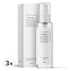살림백서 오브제 제로 헤어오일, 100ml, 3개