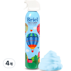 브리엘 블루 에드벌룬 버블 클렌저 누들타입 풍선껌향, 4개, 300ml