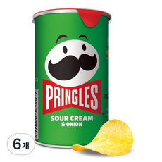 프링글스 양파맛, 53g, 6개