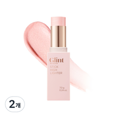Glint 스틱 하이라이터 7g, 로지 문, 2개