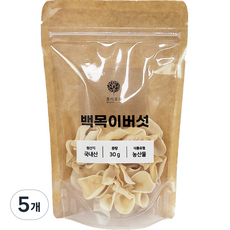 국내산 백목이버섯, 30g, 5개