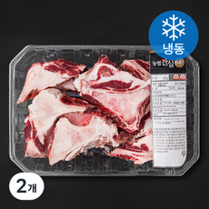농협안심한우 잡뼈 (냉동), 2kg, 2개