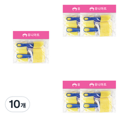 Uniart 9號沖壓海綿, 混色, 10個