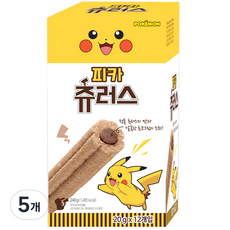 포켓몬스터 초코 피카 츄러스, 240g, 5개