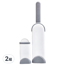 生活小集 靜電除毛刷組 (大+小), 61-002-0, 2組