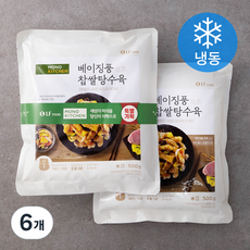 모노키친 베이징풍 찹쌀 탕수육 (냉동), 500g, 6개