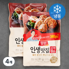 양반 인생맛집 김치만두 (냉동), 380g, 4개