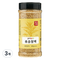 곰곰 볶음참깨, 200g, 3개