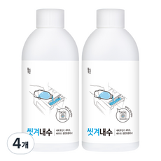 일상공감 씻겨내수 세탁조세정제, 200ml, 4개